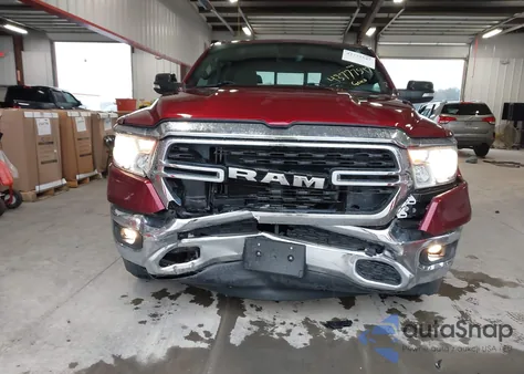 2022 Ram 1500 Big Horn 4X4 5'7 Box from USA, damaged, VIN 1C6SRFFT9NN136891